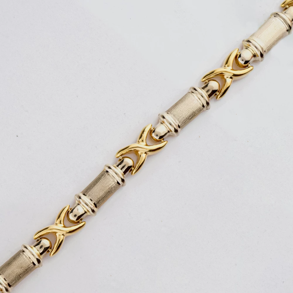 Браслет из желтого золота 585 пробы