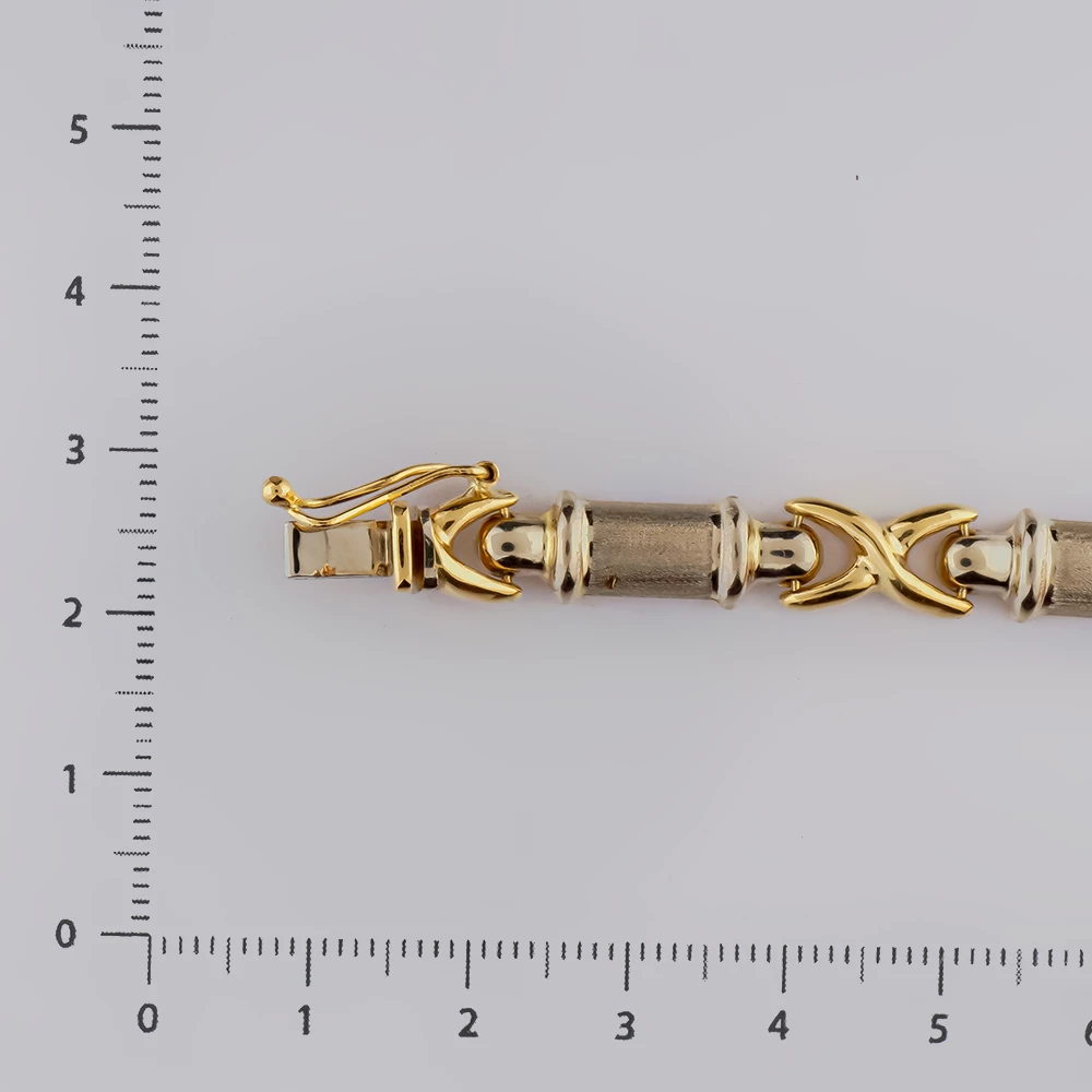 Браслет из желтого золота 585 пробы