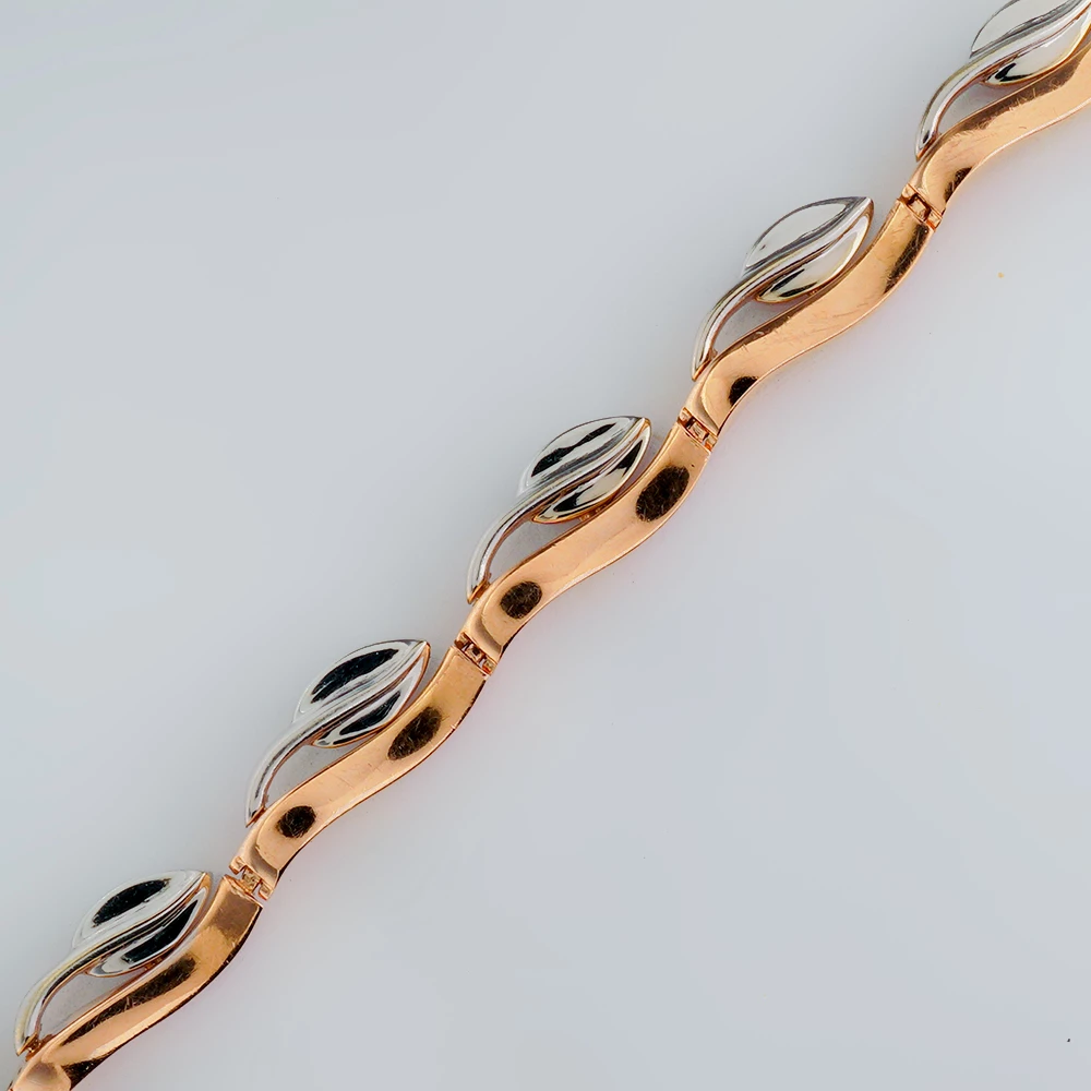 Браслет из красного золота 585 пробы