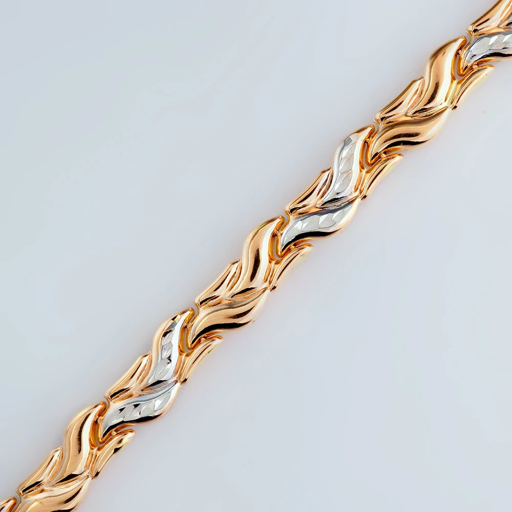 Браслет из красного золота 585 пробы