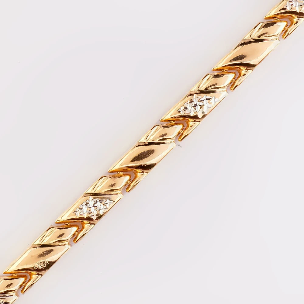 Браслет из красного золота 585 пробы