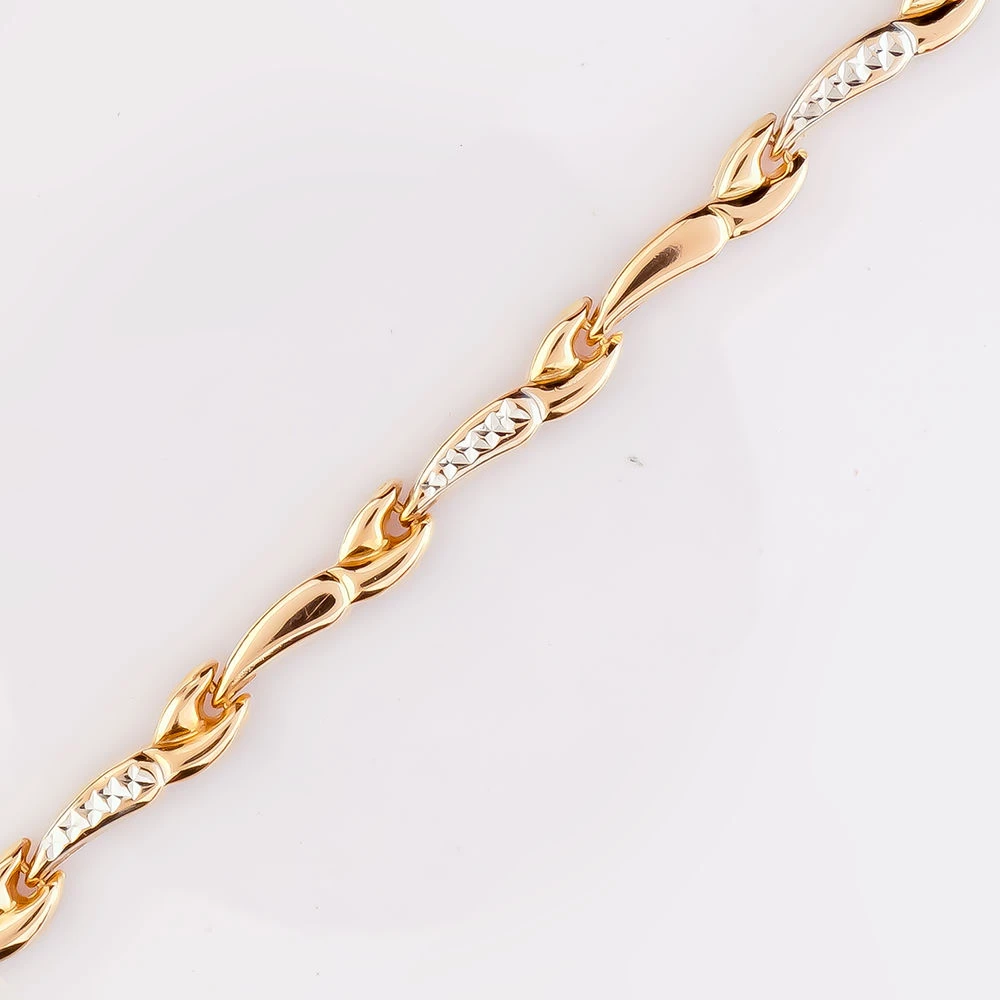 Браслет из красного золота 585 пробы