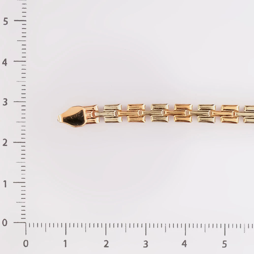 Браслет из красного золота 585 пробы