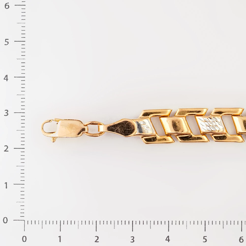 Браслет из красного золота 585 пробы