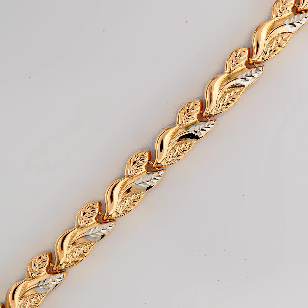 Браслет из красного золота 585 пробы