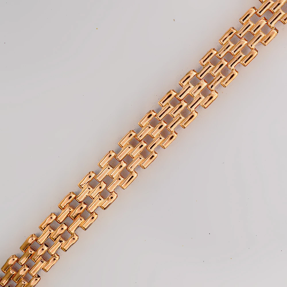 Браслет из красного золота 585 пробы