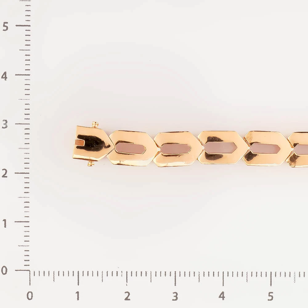 Браслет из красного золота 585 пробы