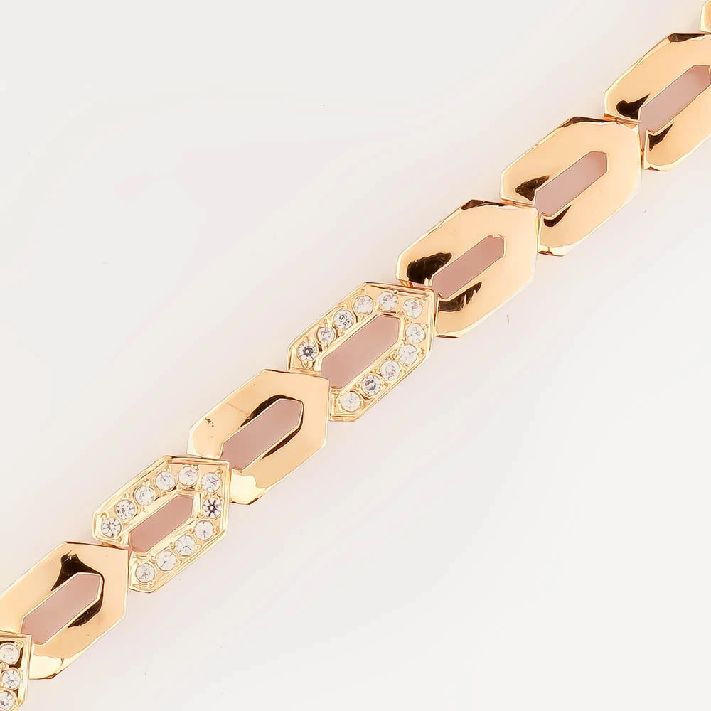 Браслет из красного золота 585 пробы