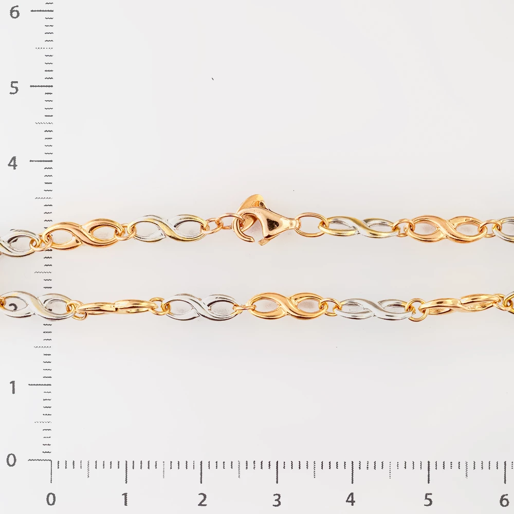 Браслет из красного золота 585 пробы