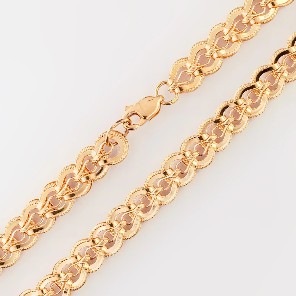 Браслет из красного золота 585 пробы