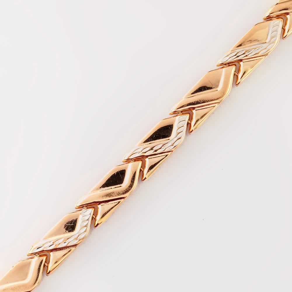 Браслет из красного золота 585 пробы