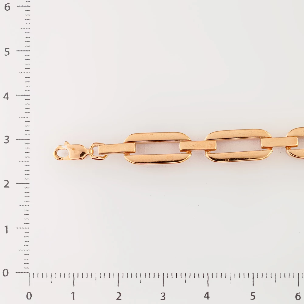 Браслет из красного золота 585 пробы