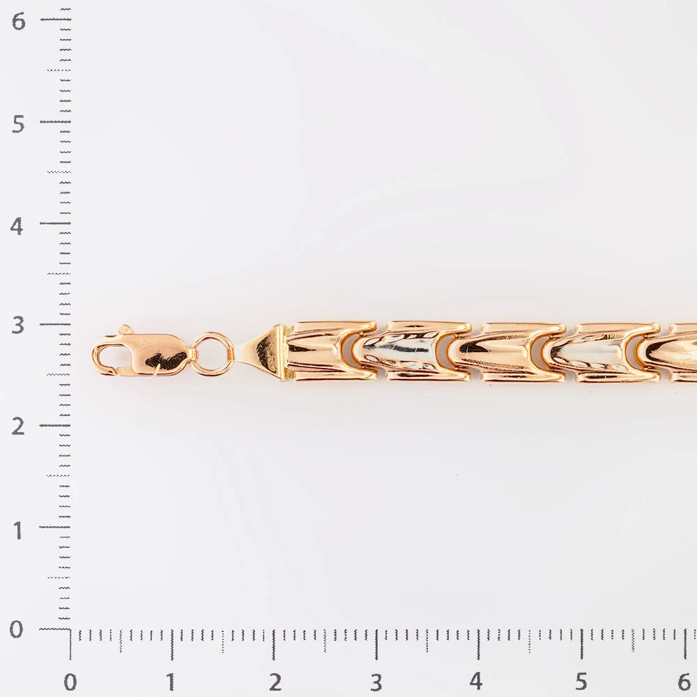 Браслет из красного золота 585 пробы