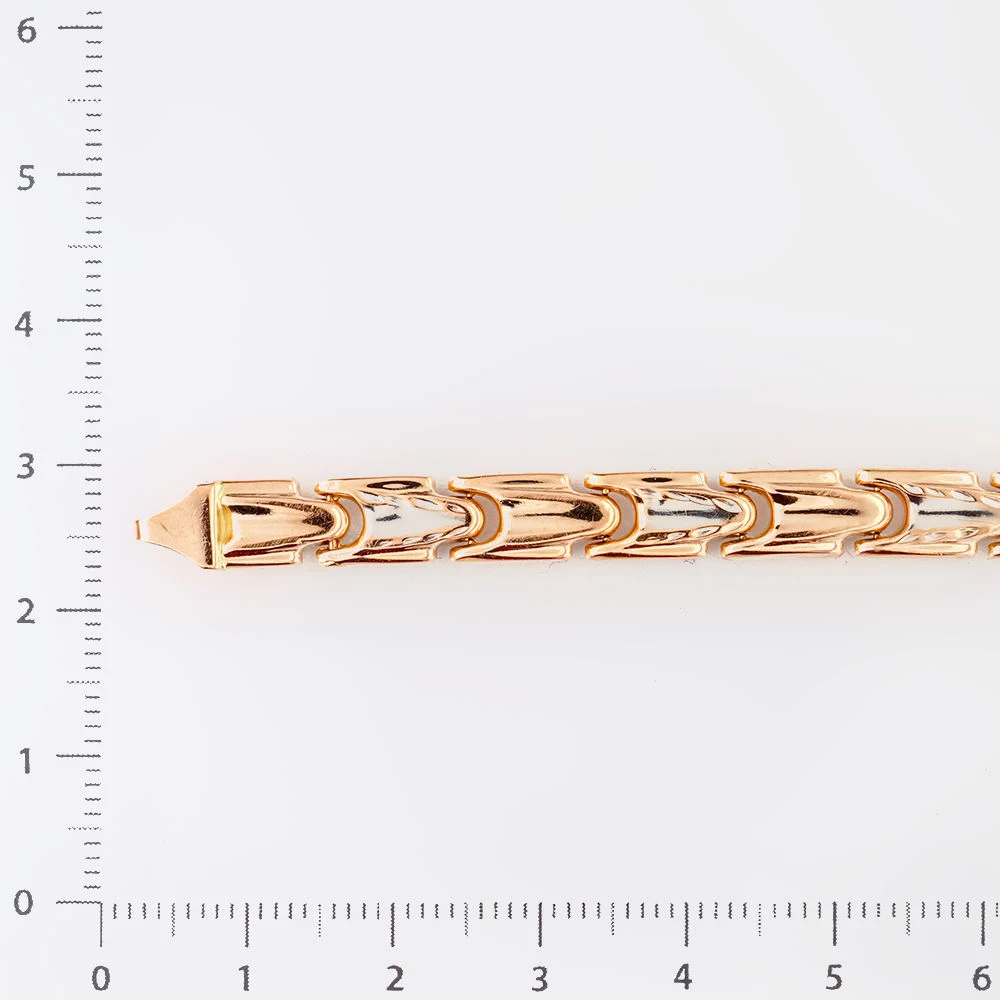 Браслет из красного золота 585 пробы