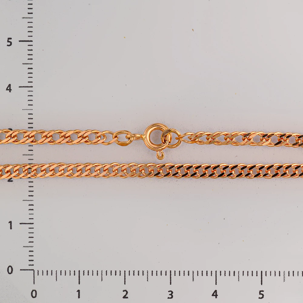 Браслет из красного золота 585 пробы