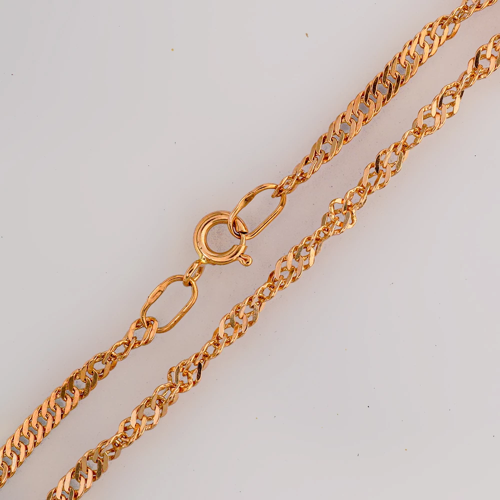 Браслет из красного золота 585 пробы