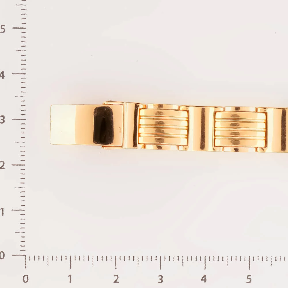 Браслет из красного золота 585 пробы