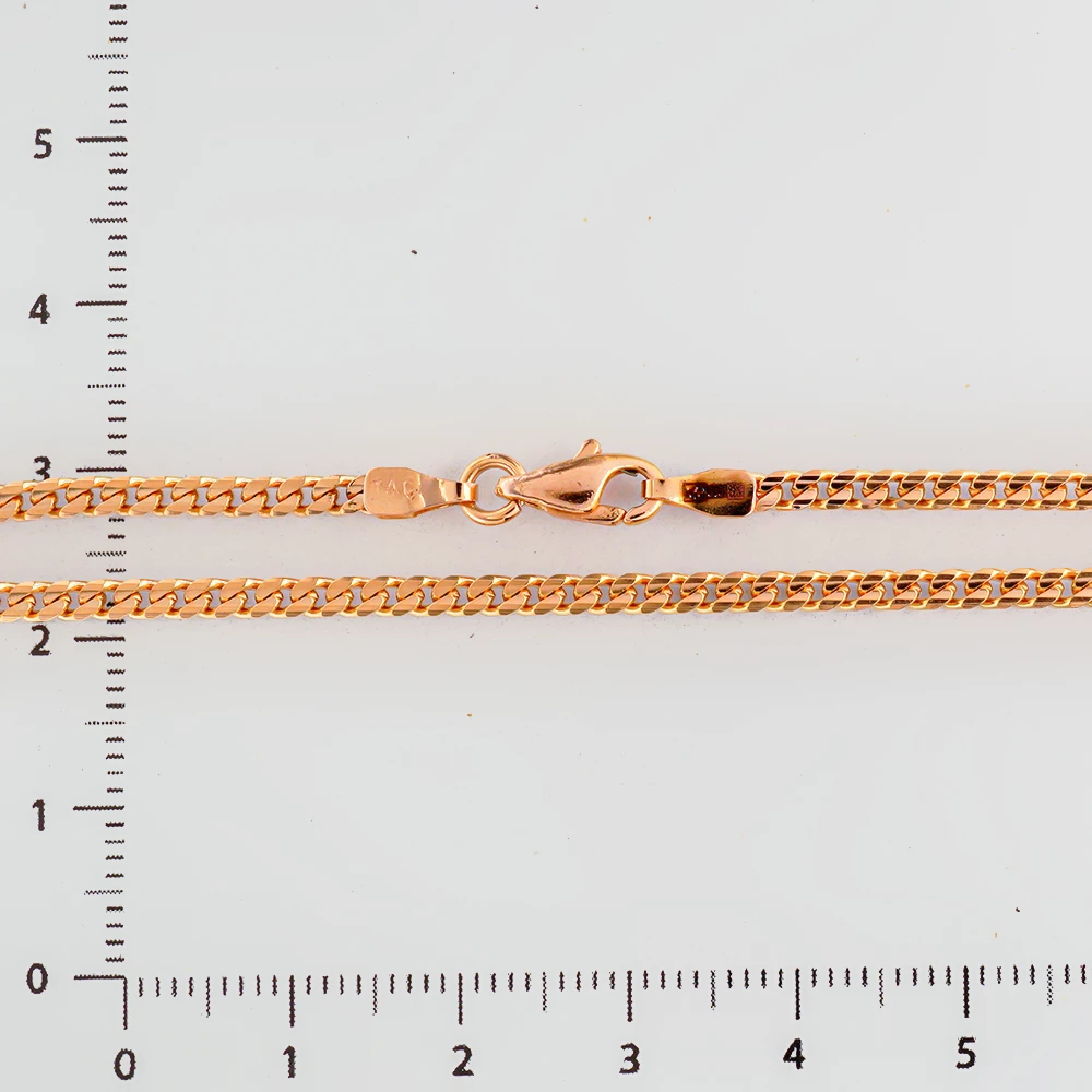 Браслет из красного золота 585 пробы