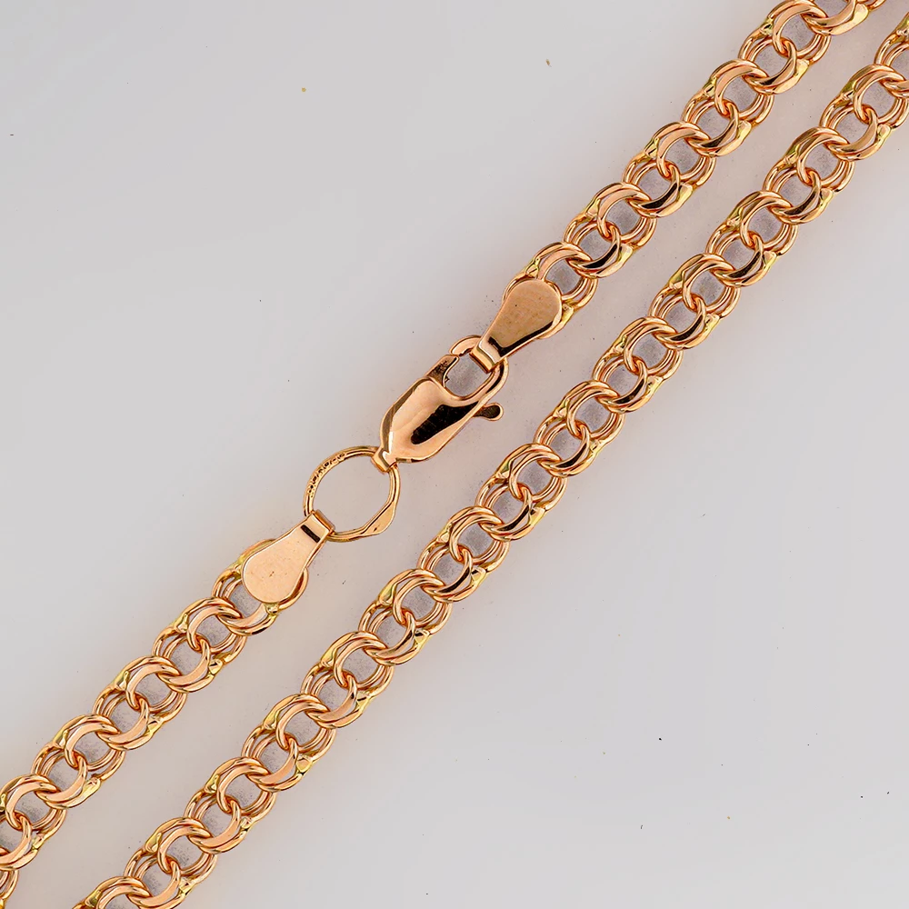 Браслет из красного золота 585 пробы