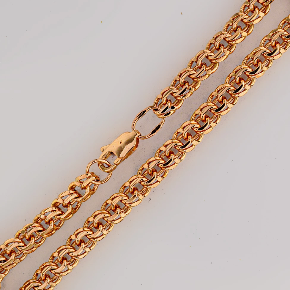 Браслет из красного золота 585 пробы