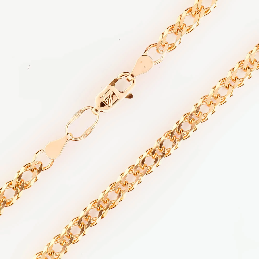 Браслет из красного золота 585 пробы