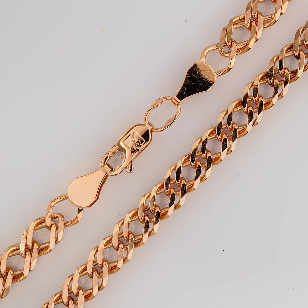 Браслет из красного золота 585 пробы