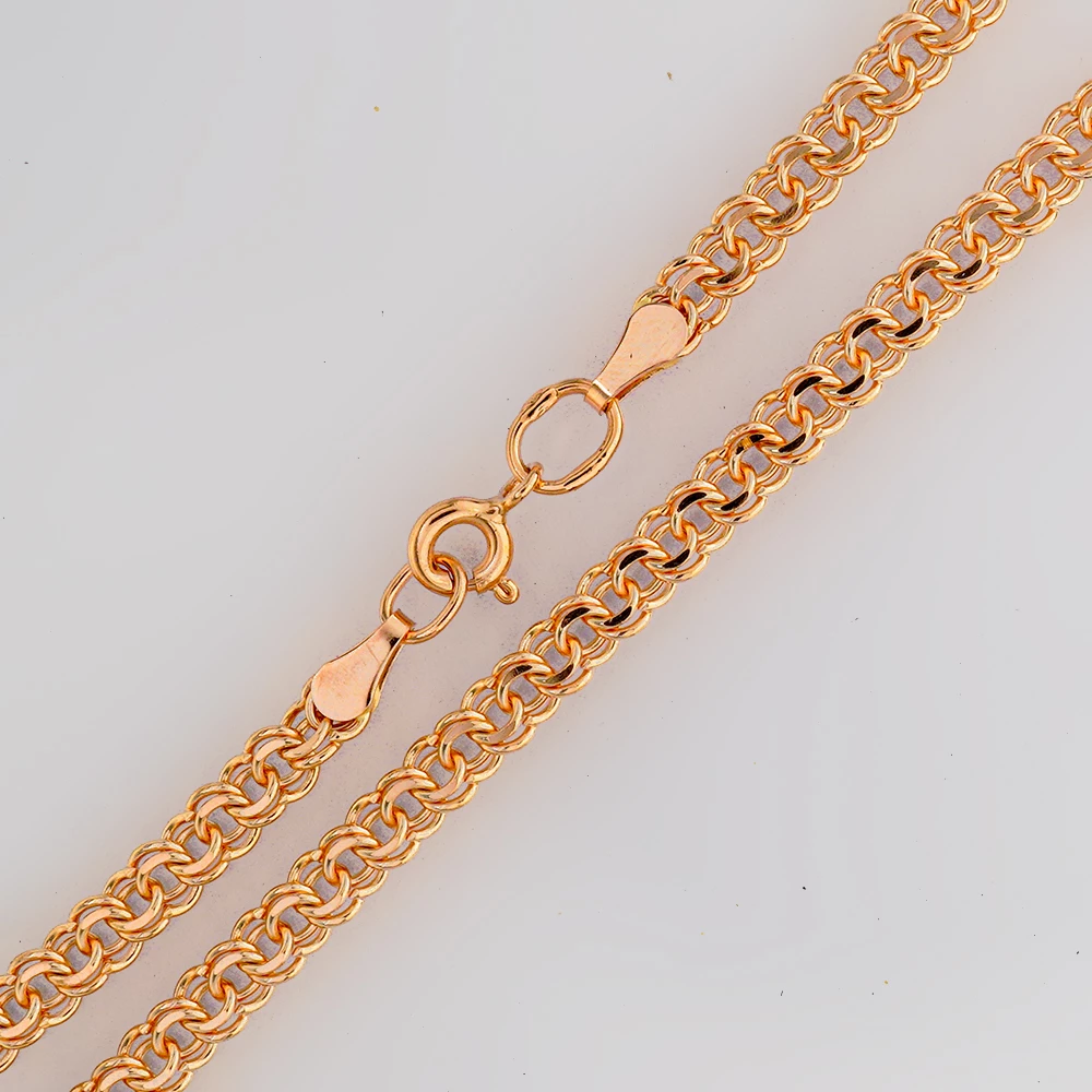 Браслет из красного золота 585 пробы