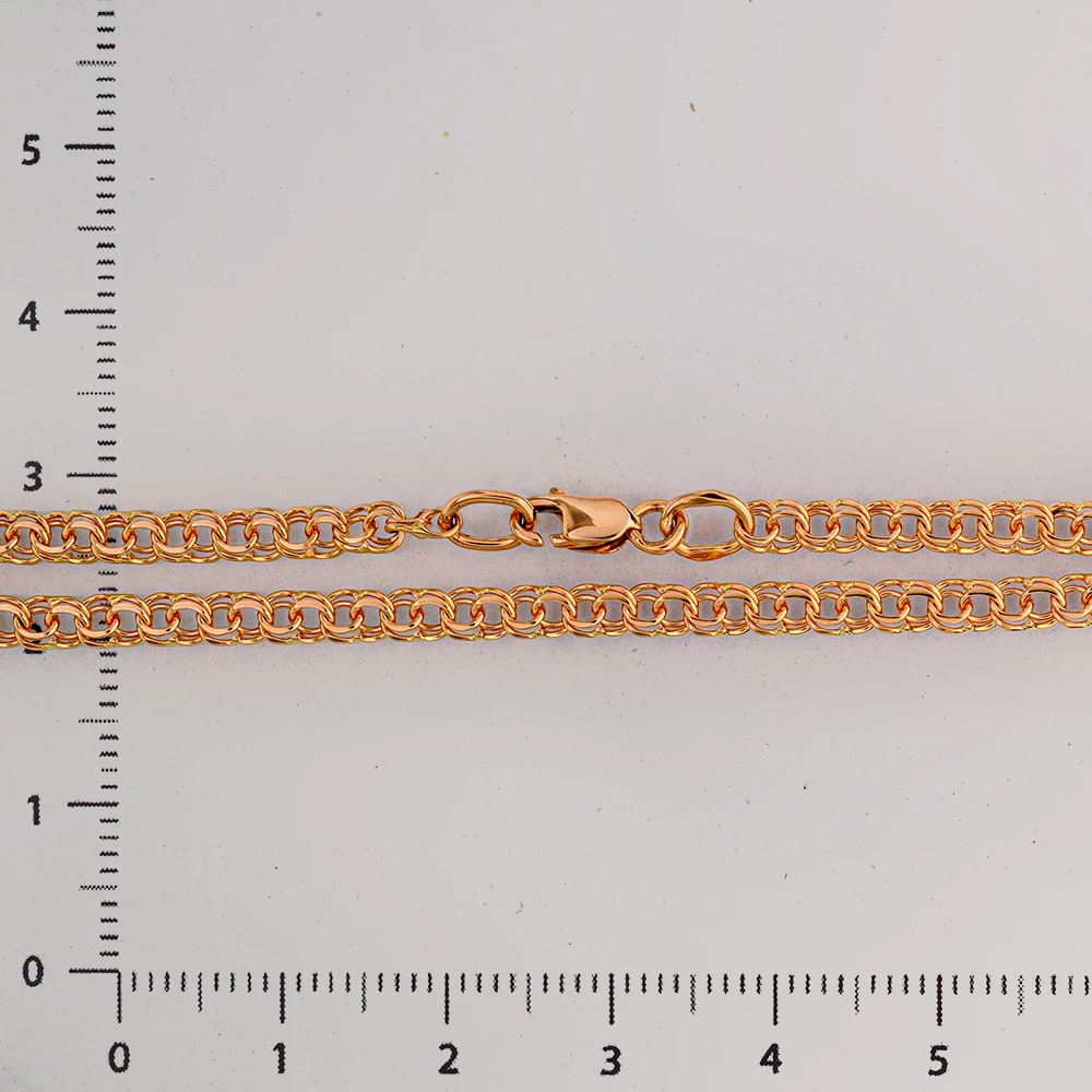 Браслет из красного золота 585 пробы