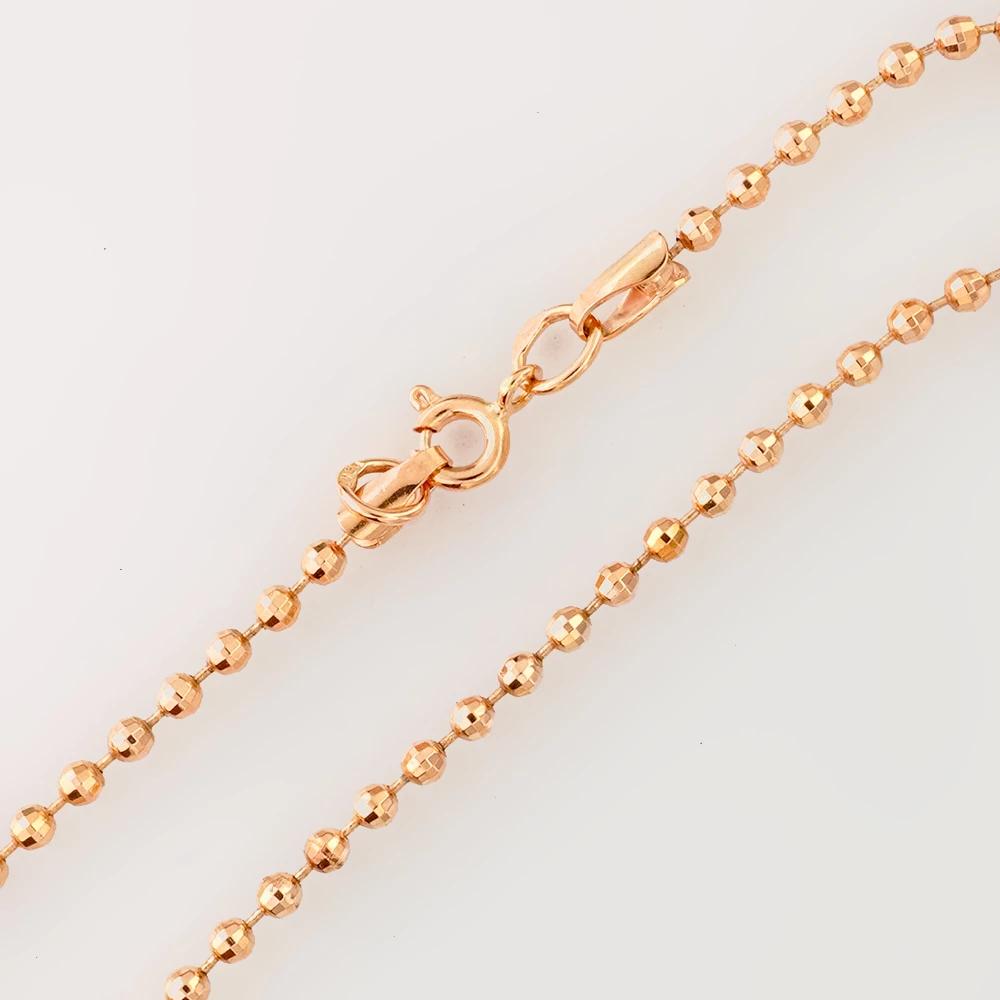 Браслет из красного золота 585 пробы