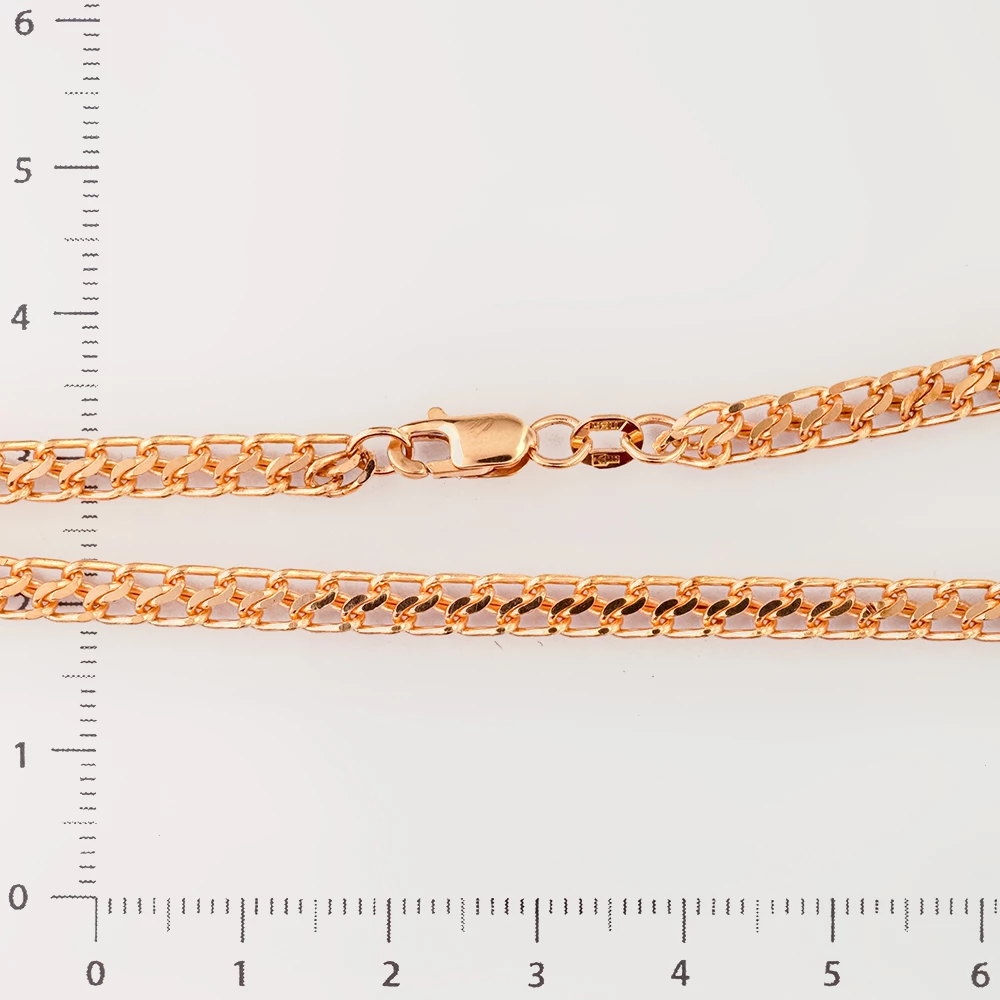 Браслет из красного золота 585 пробы