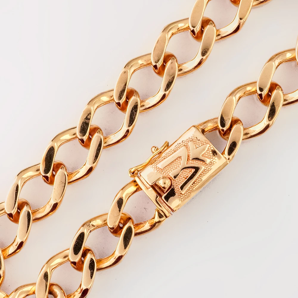 Браслет из красного золота 585 пробы