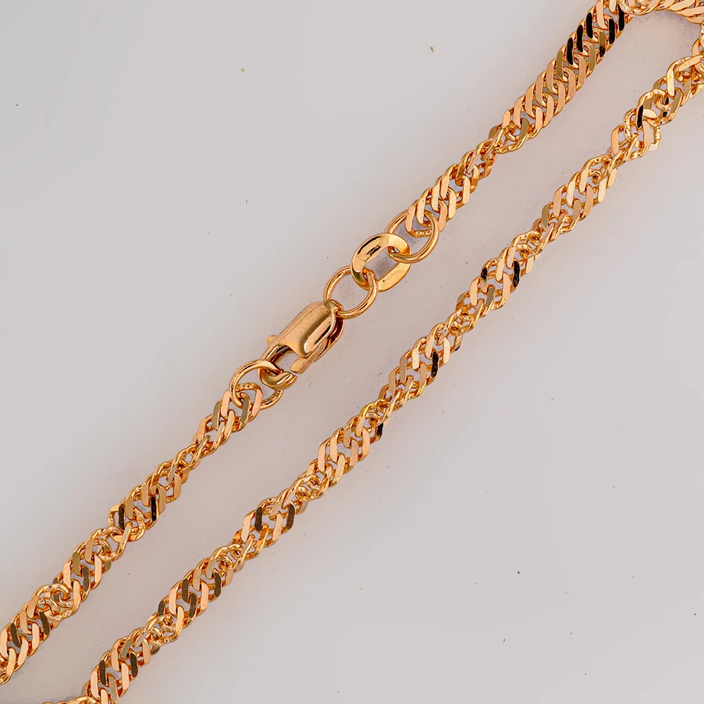 Браслет из красного золота 585 пробы