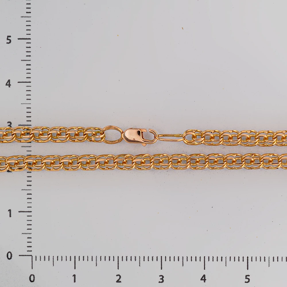 Браслет из красного золота 585 пробы