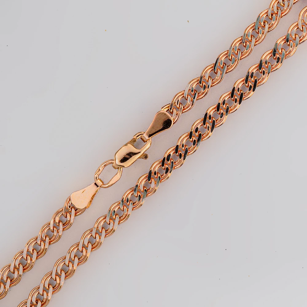 Браслет из красного золота 585 пробы