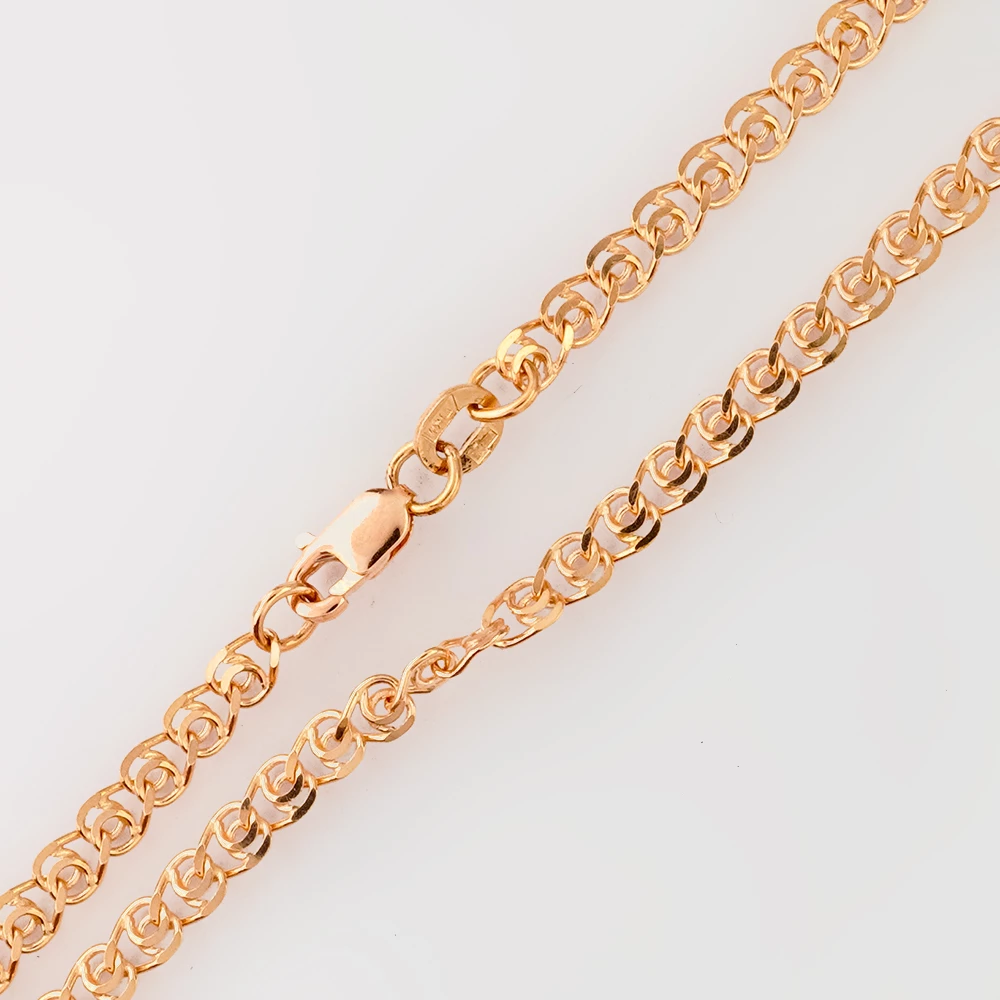 Браслет из красного золота 585 пробы