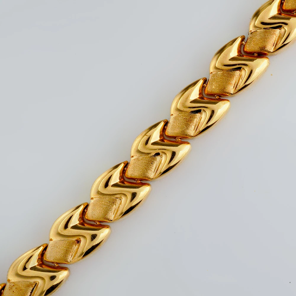 Браслет из желтого золота 585 пробы