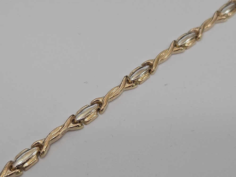 Браслет из красного золота 585 пробы