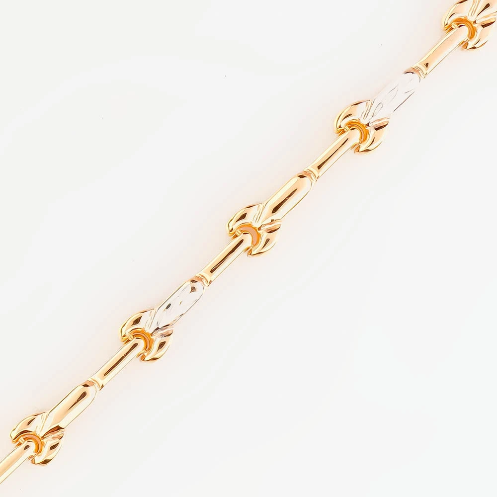 Браслет из красного золота 585 пробы