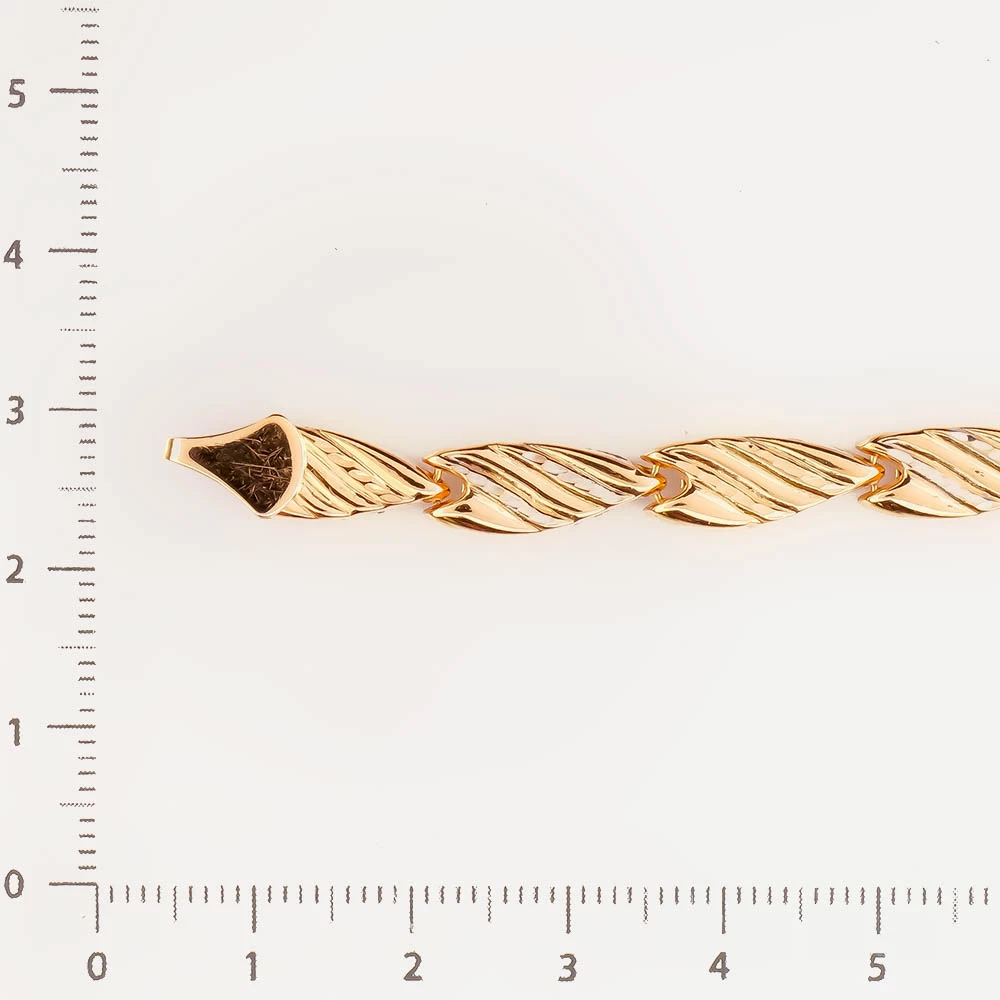 Браслет из красного золота 585 пробы