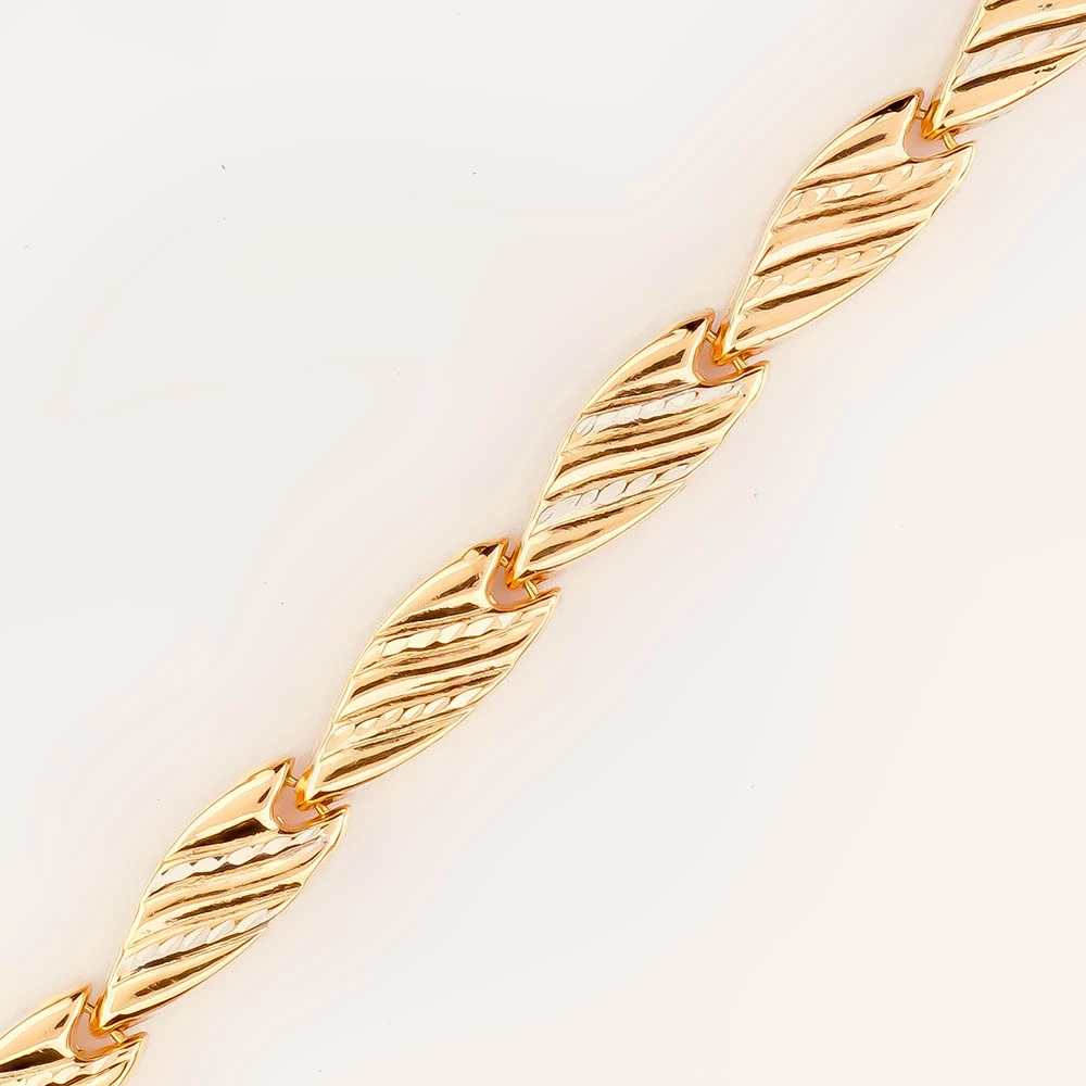 Браслет из красного золота 585 пробы