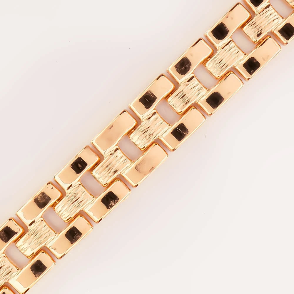 Браслет из красного золота 585 пробы