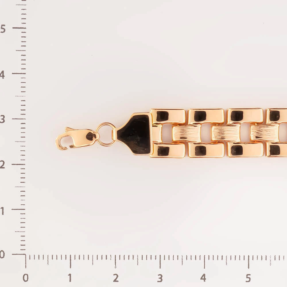 Браслет из красного золота 585 пробы