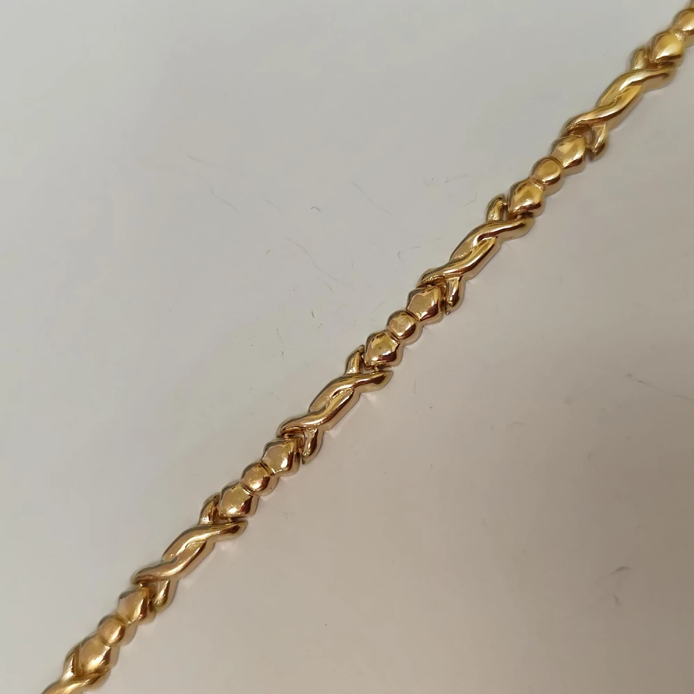 Браслет из красного золота 585 пробы