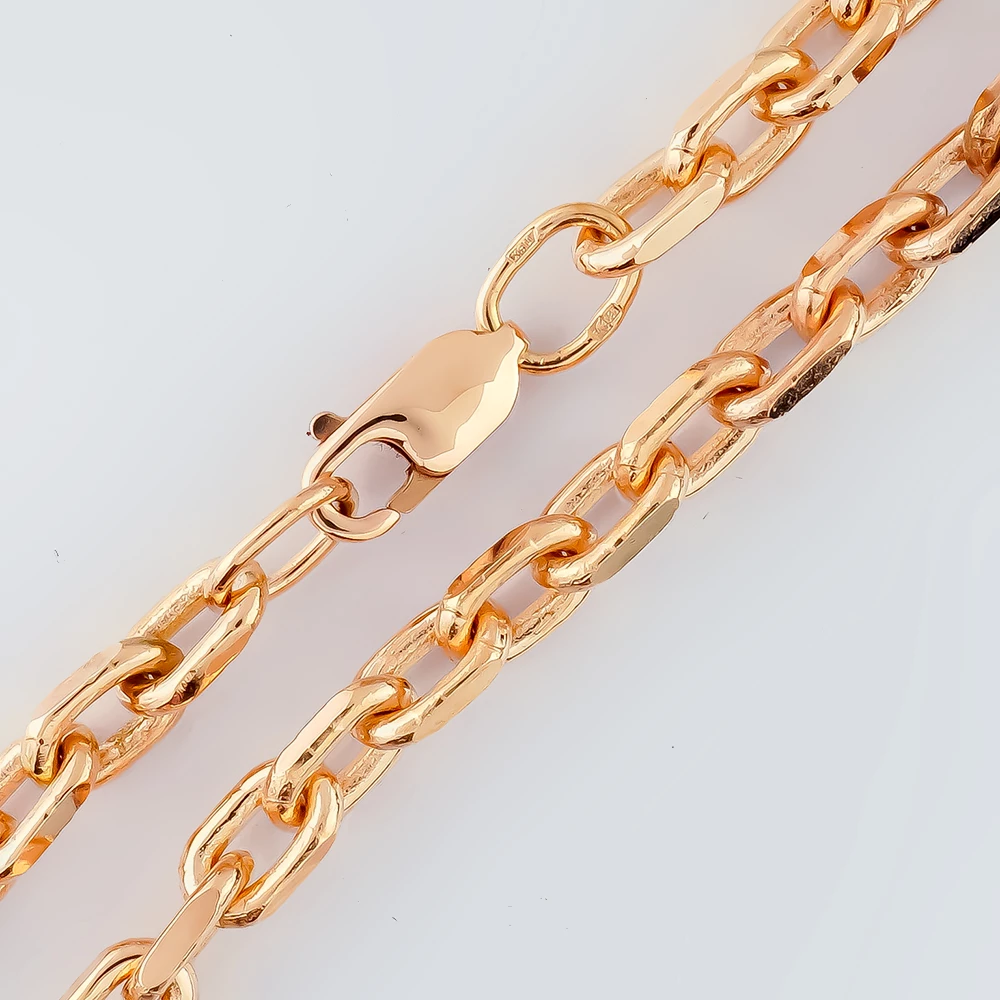 Браслет из красного золота 585 пробы