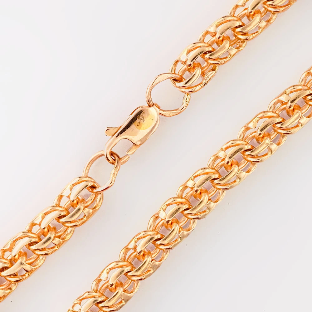 Браслет из красного золота 585 пробы