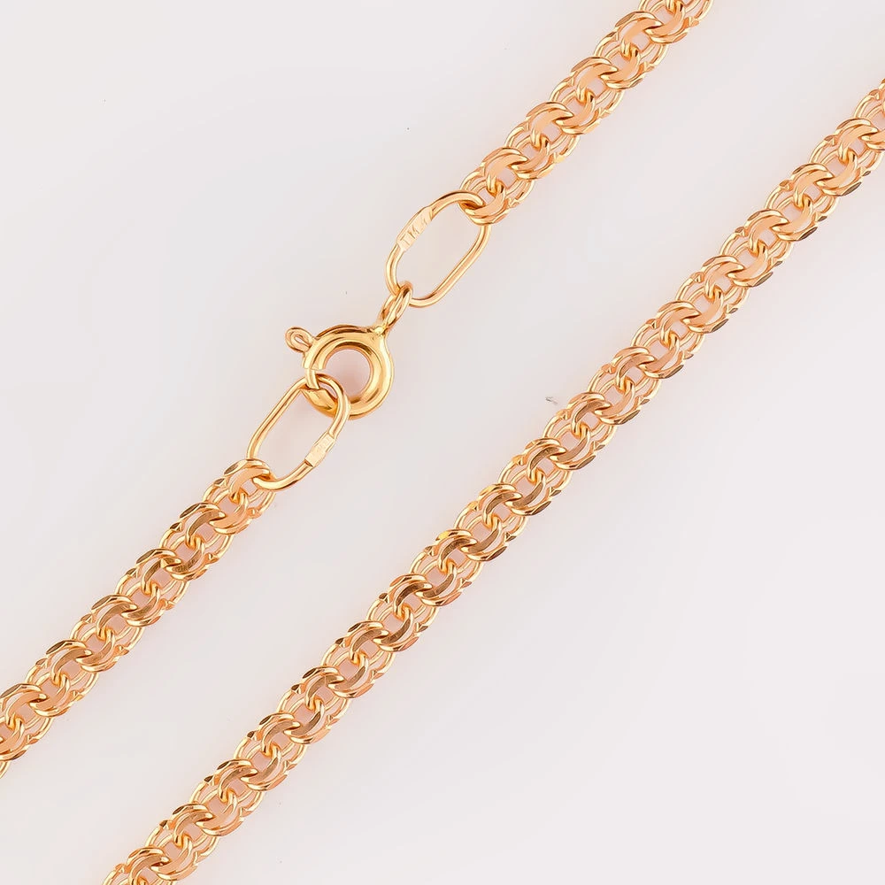 Браслет из красного золота 585 пробы