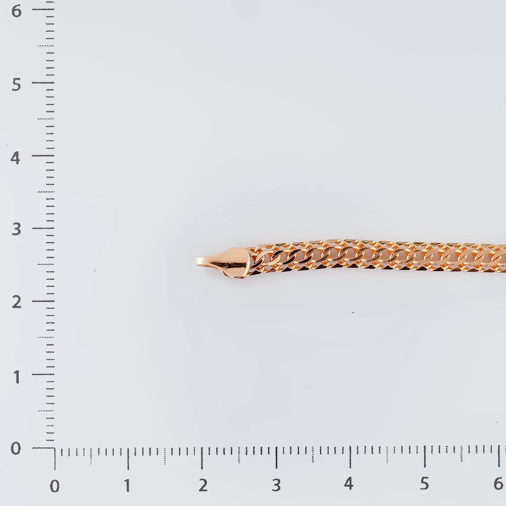 Браслет из красного золота 585 пробы