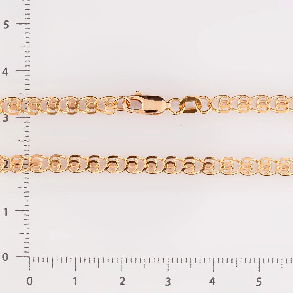 Браслет из красного золота 585 пробы