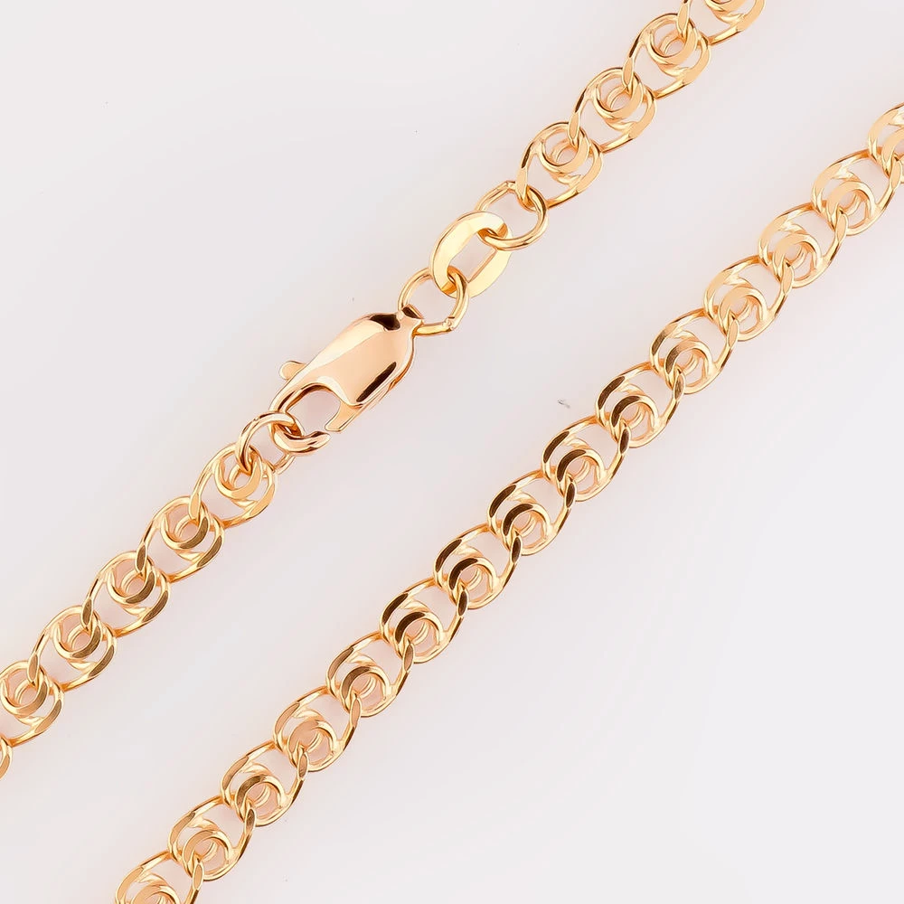 Браслет из красного золота 585 пробы