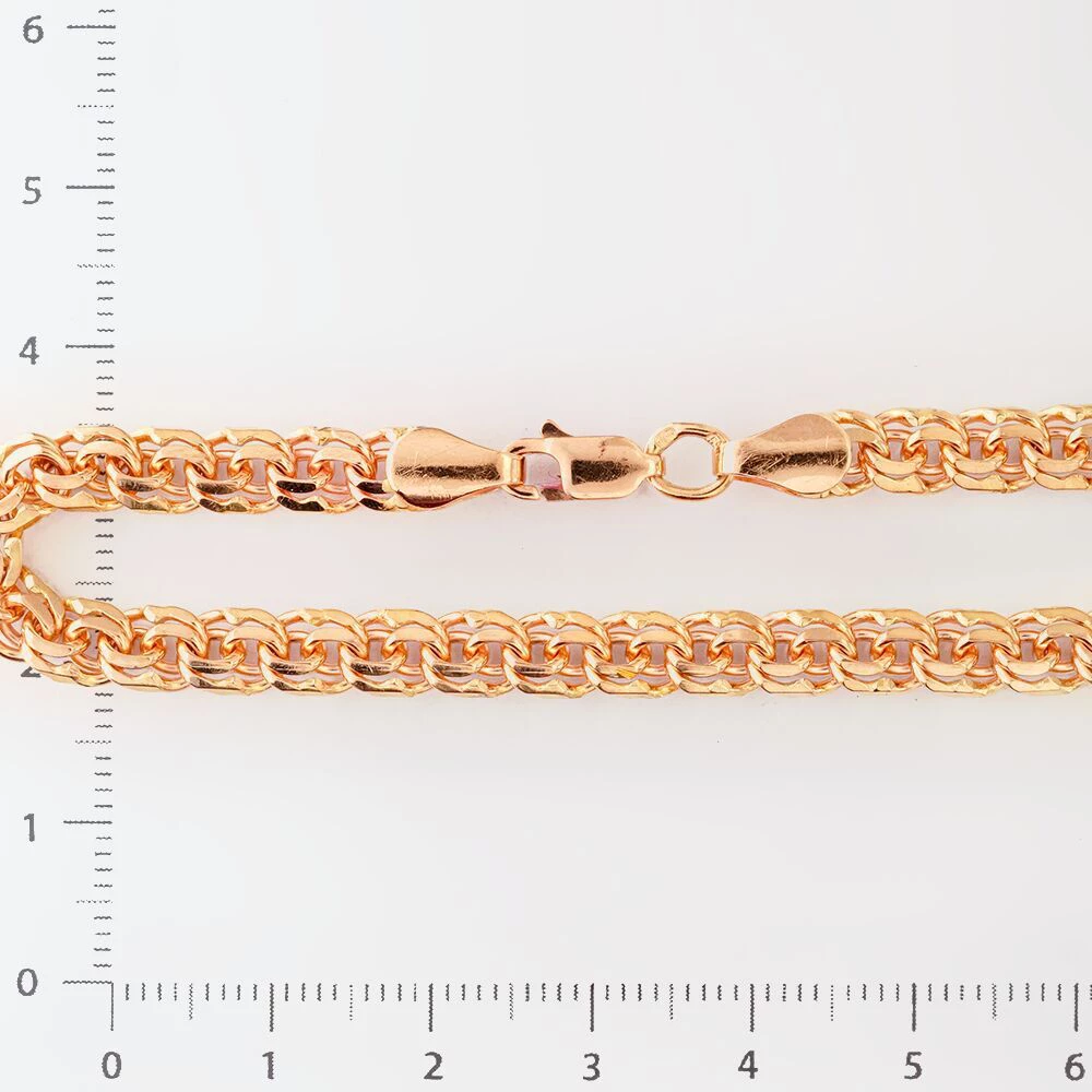 Браслет из красного золота 500 пробы